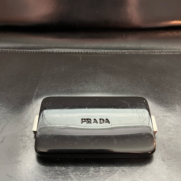 Prada Flap Leather Shoulder Bag - Picture 6 of 15